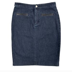 Club Monaco denim jeans skirt